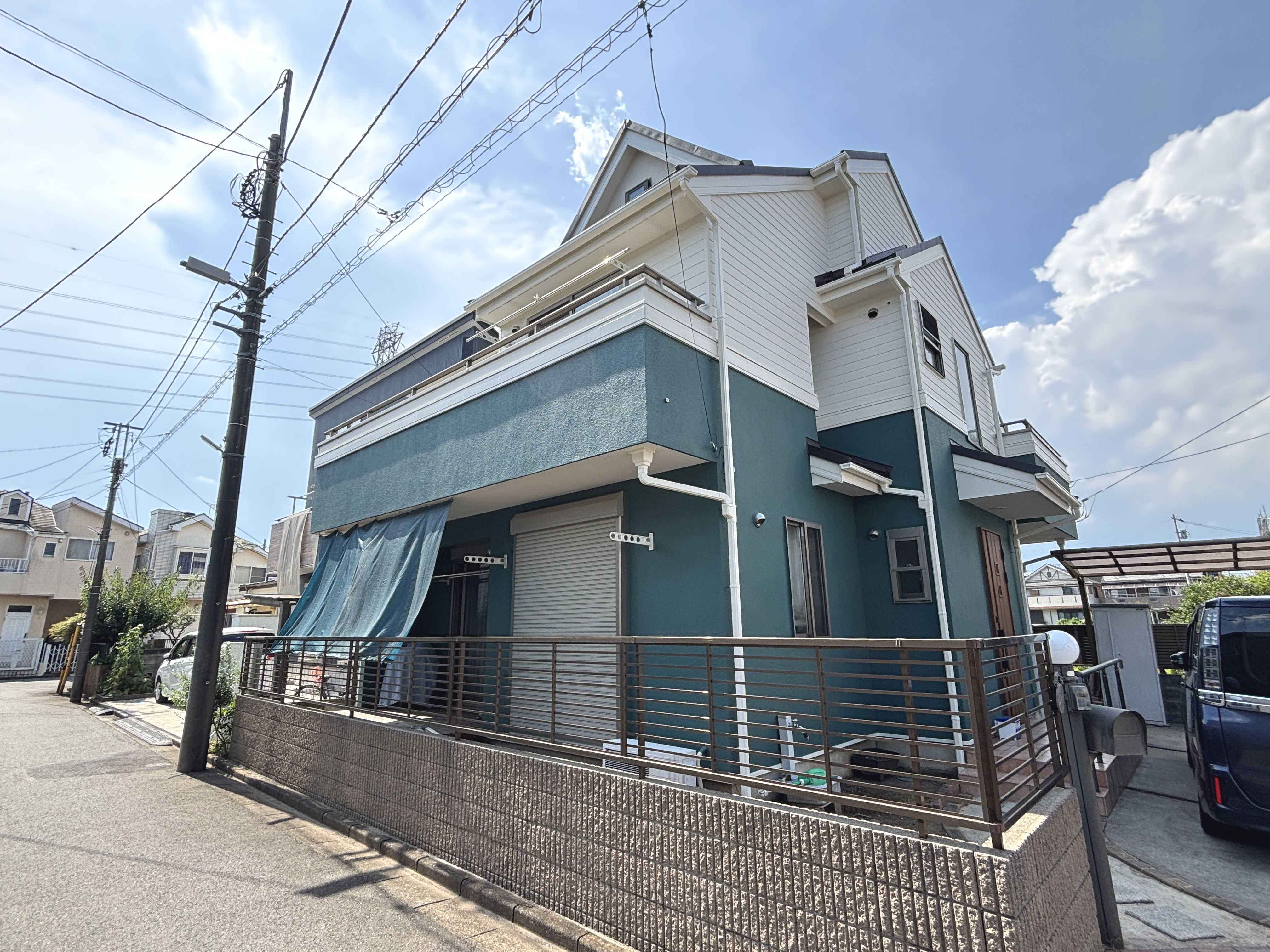 外壁塗装工事・屋根カバー工法