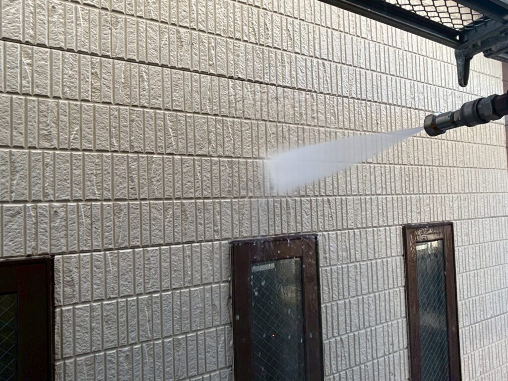 外壁　高圧洗浄